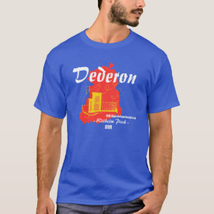 T-shirt RDA conception publicitaire Dederon fibres