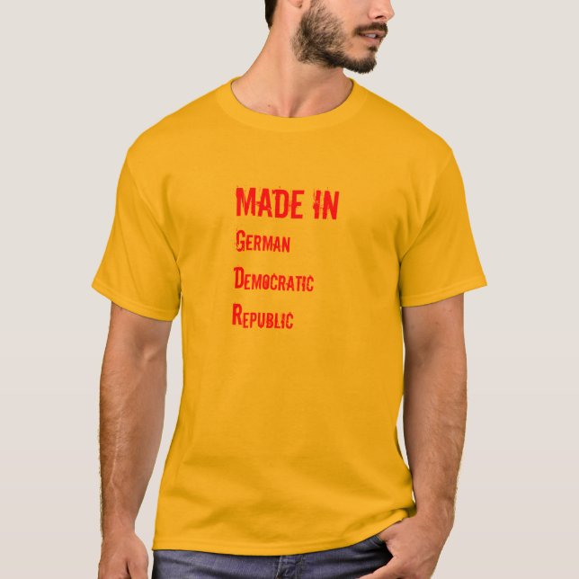 T-shirt RDA Design (Devant)