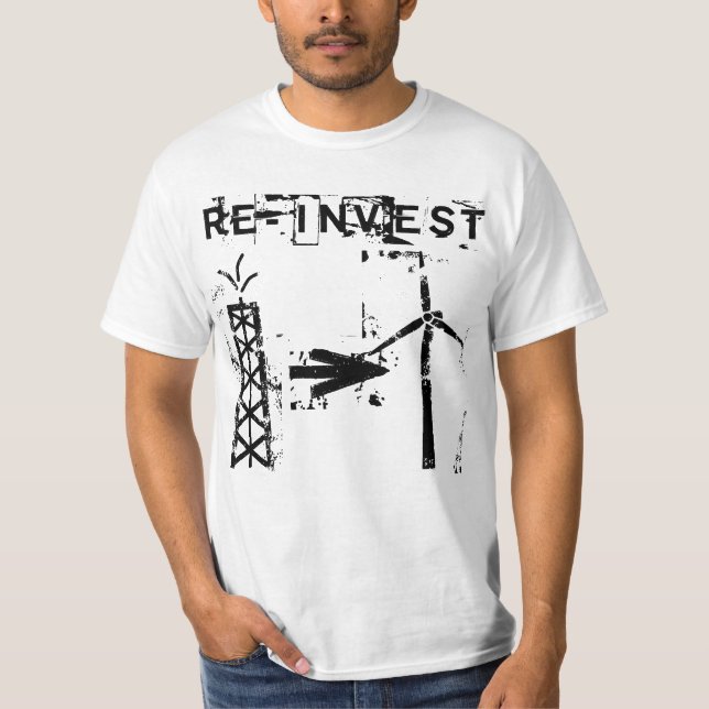 T-shirt Re investissez 1 (Devant)