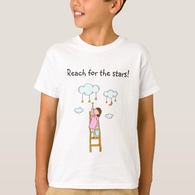 T-shirt Reach for the Stars (Devant)