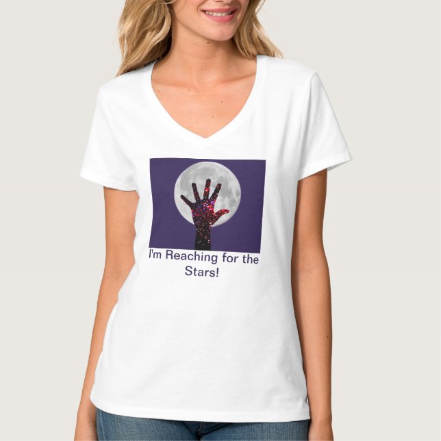 T-shirt Reach for the Stars  (Devant)