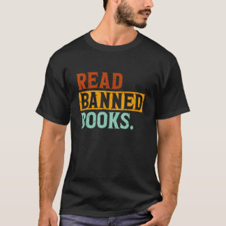 T-shirt Read Banned Books Librarians Banned Books Week Ret