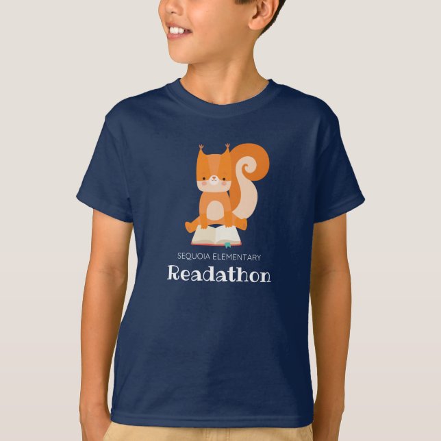 T-shirt Readathon (Devant)