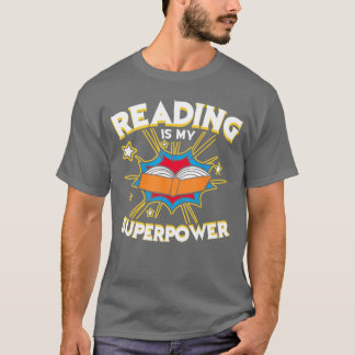 T-shirt Reading design Literary gift Book Lovers design Re