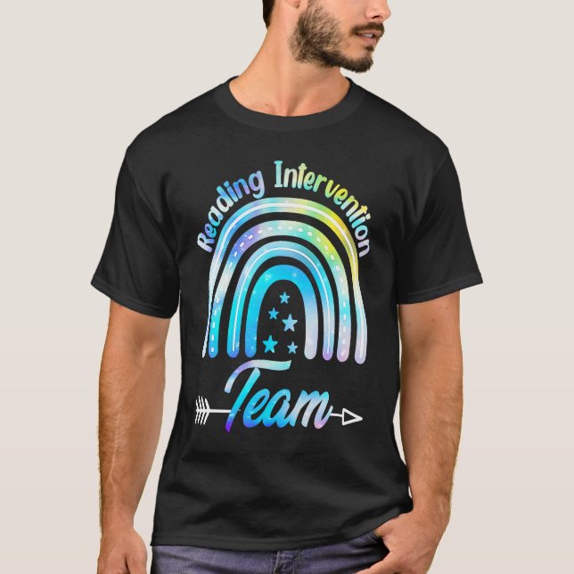 T-shirt Reading Intervention Team Science Of Reading Teach (Devant)