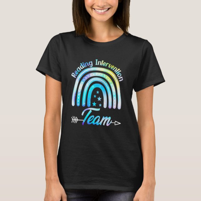 T-shirt Reading Intervention Team Science Of Reading Teach (Devant)