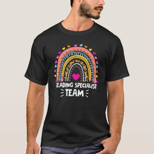 T-shirt Reading Recovery Coach Teacher Reading Specialist  (Devant)
