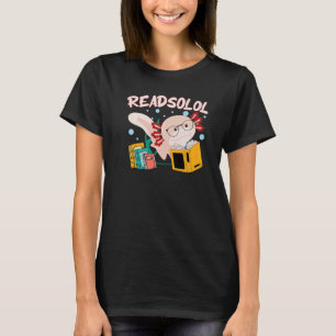 T-shirt Readsolotl Lire Livre Axolotl Lecture Poissons Liv