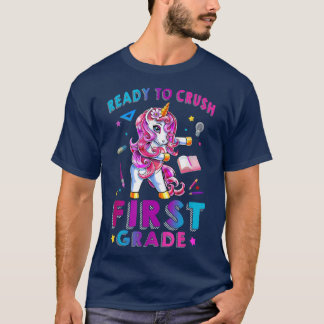 T-shirt Ready to Crush Première Grade Back To School Unico