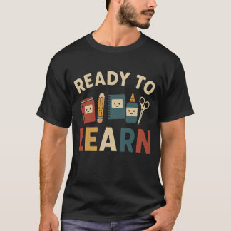 T-shirt Ready to learn | Back to school