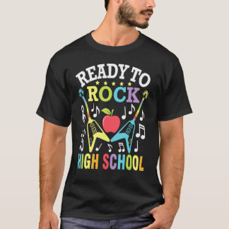 T-shirt Ready To Rock High School Student Senior Back To S