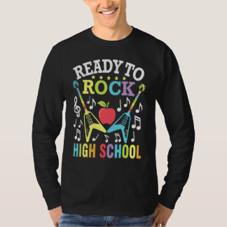 T-shirt Ready To Rock High School Student Senior Back To S