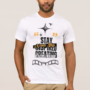 T-shirt Réalisateur de films motivants Créateur de texte g