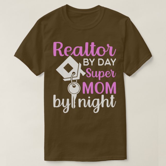 T-shirt Réalisateur Femme Par Jour Super Maman Par Nuit Re (Design devant)