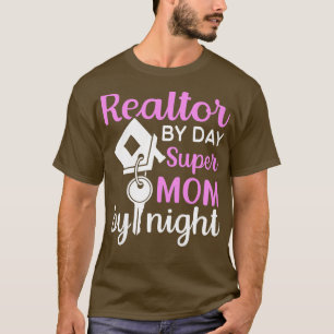 T-shirt Réalisateur Femme Par Jour Super Maman Par Nuit Re