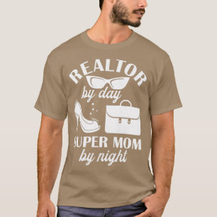 T-shirt Réalisateur Femme Par Jour Super Maman Par Nuit Re