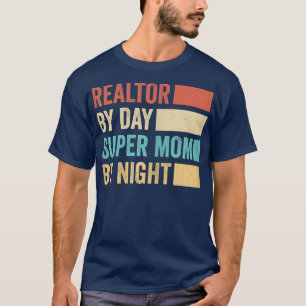 T-shirt Réalisateur Femme Par Jour Super Maman Par Nuit Re