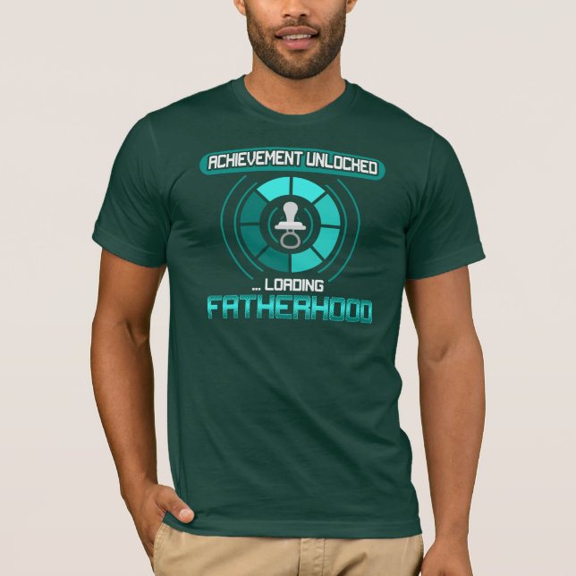 T-shirt Réalisation Déverrouillé Chargement de la paternit (Devant)