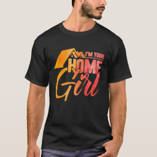 T-shirt Realtor I'm Your Home Girl Aquarelle