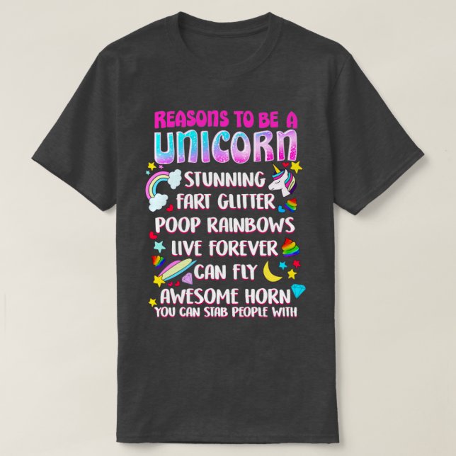 T-shirt Reasons (Design devant)