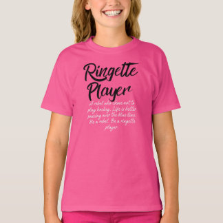 T-shirt Rebel Kid-Ringette