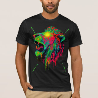 T-Shirt-Rebell-Löwe T-Shirt