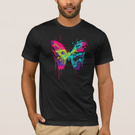 T-Shirt-Rebell Schmetterling  T-Shirt