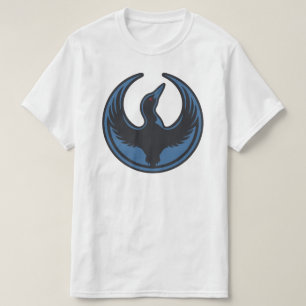T-shirt Rébellion Minnesota - Loon rebelle