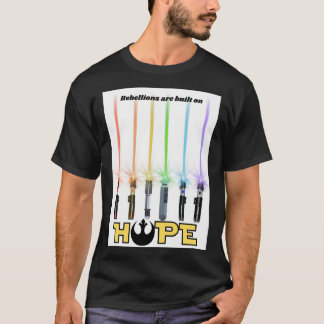 T-shirt Rébellions construites sur l'espoir ami ami