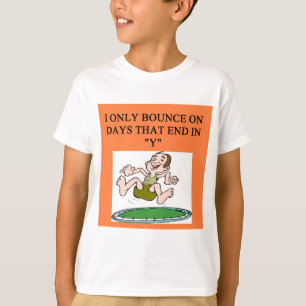 T-shirt rebond de trempoline