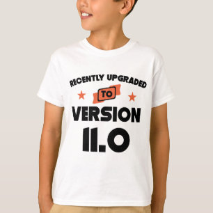 T-shirt Récemment amélioré au 11ème anniversaire de la