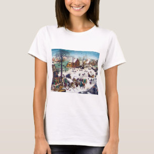 T-shirt Recensement à Bethléem, Pieter Bruegel