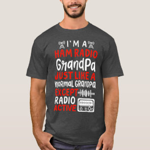 T-shirt Récepteur amateur pour opérateur radio de jambon p