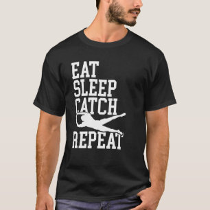 T-shirt Récepteur Éloigné Attrapeur de Passe Coureur de Ro