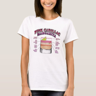 T-shirt Recette de cocktail MARGARITA ROSE Vêtements et T-