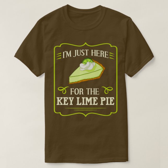 T-shirt Recette de tarte à la chaux clé Ouest Floride (Design devant)