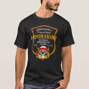 T-shirt Recette d'origine Elélixir Moonshine artisanal