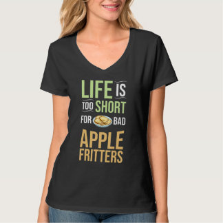 T-shirt Recettes de beignets aux pommes Pain Beignets Sans
