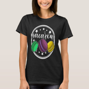 T-shirt Recettes de macarons dessert Italie confiserie dit