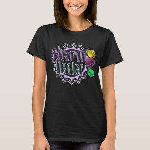 T-shirt Recettes de macarons dessert Italie confiserie dit