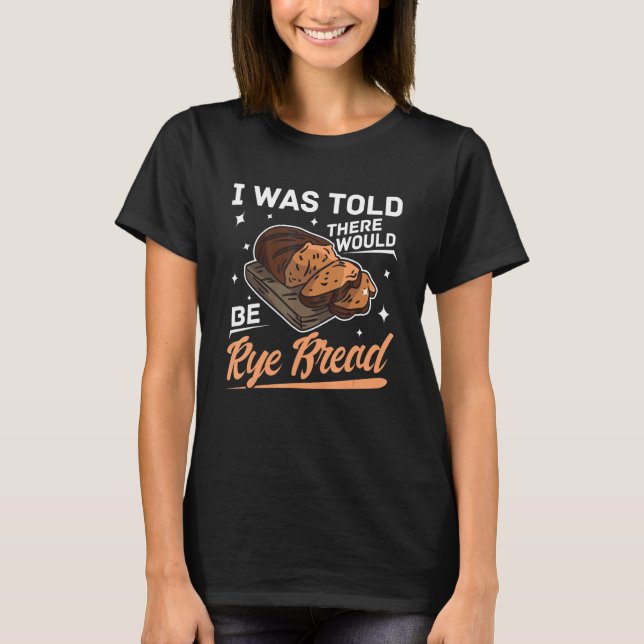 T-shirt Recettes de pain de seigle Gluten Graines gratuite (Devant)