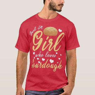 T-shirt Recettes d'entrée de pain de pâte à pain de pâte à