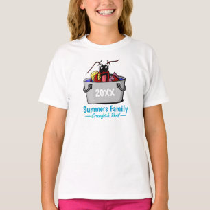 T-shirt Réchauffe-poisson Pique-nique de la fête familia