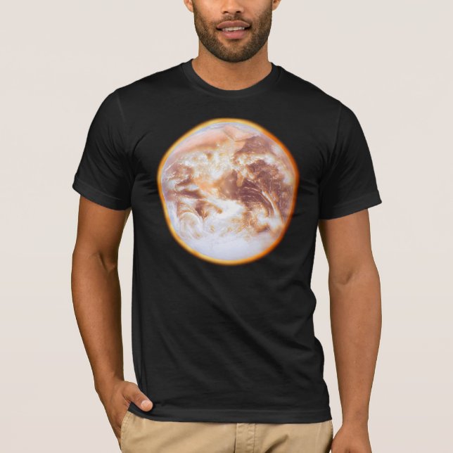 T-shirt "Réchauffement climatique " (Devant)