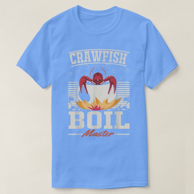 T-shirt Réchauffeur de poisson à la vapeur Maître Écrevett (Design devant)