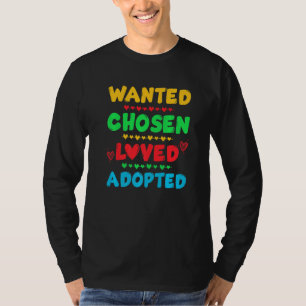 T-shirt Recherché Choisi Aimé Adopté Mignon Jour de Gotcha