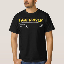 T-shirt Recherche de chauffeur de taxi