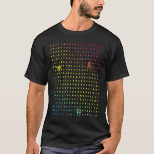 T-shirt Recherche de mots de jardinage funky 4\Fun