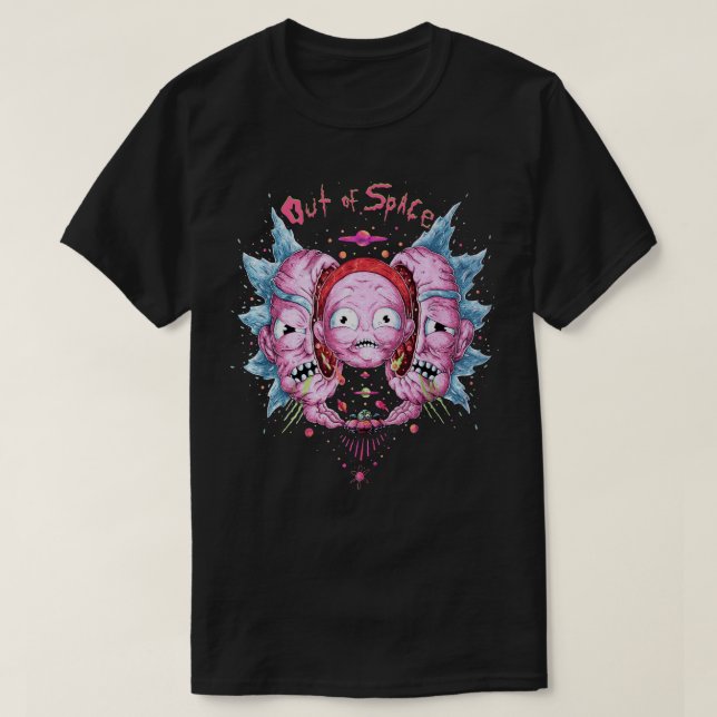 T-shirt Recherche et gestion hors espace (Design devant)