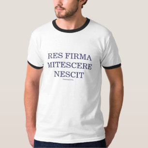 T-shirt Recherche Firma Mitescere Nescit